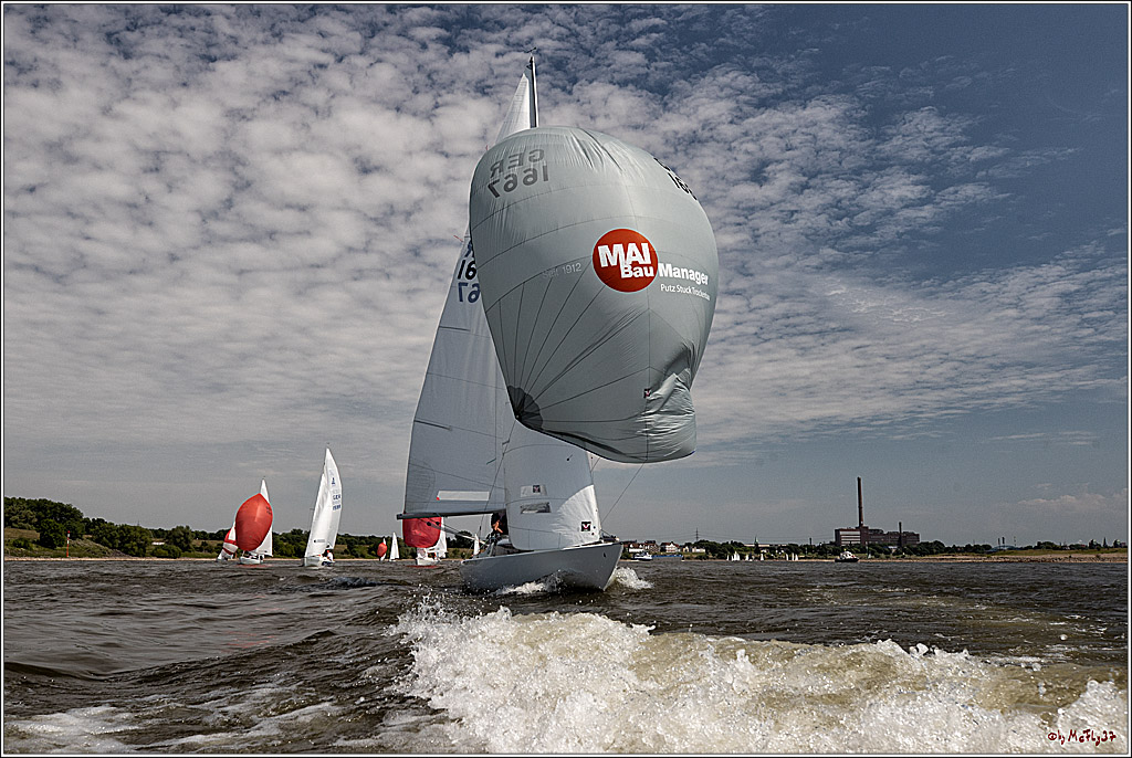 100 Jahre Rheinwoche 2022 - 4. Wettfahrt Duisburg - Wesel, 04.06.2022,